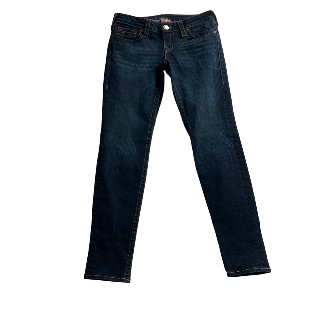True Religion Dark Blue Stella Skinny Jeans Size 29
